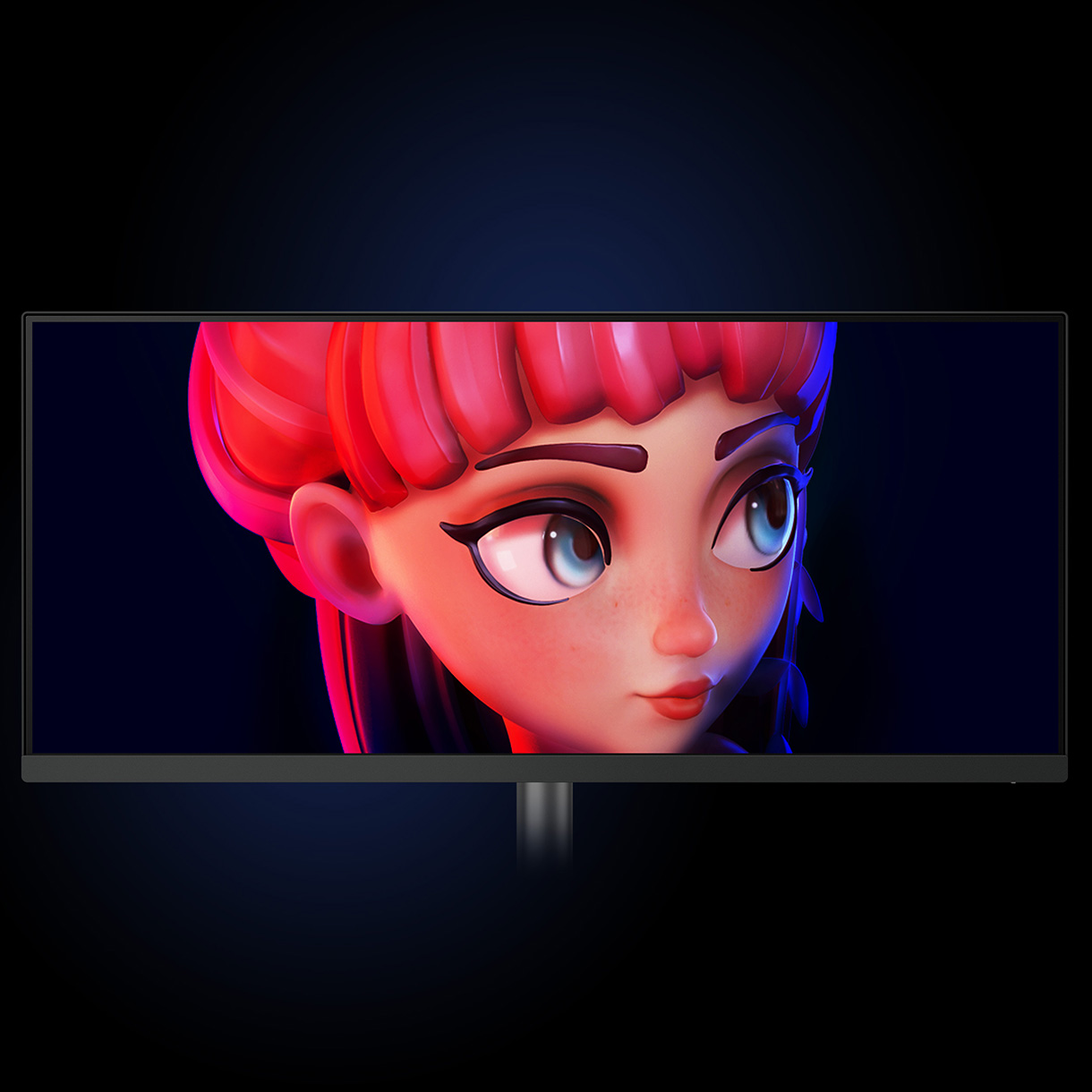BenQ DesignVue Monitors Animation Mode Enhances the clarity of dark areas without overexposing bright regions.